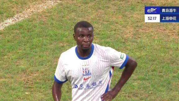 记者：申花外援阿马杜没有参加赛前合练