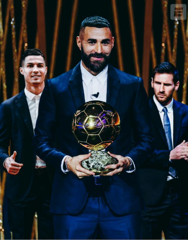 开云APP下载-金球奖评分揭晓：本泽马549分，超马内莱万丁丁之和